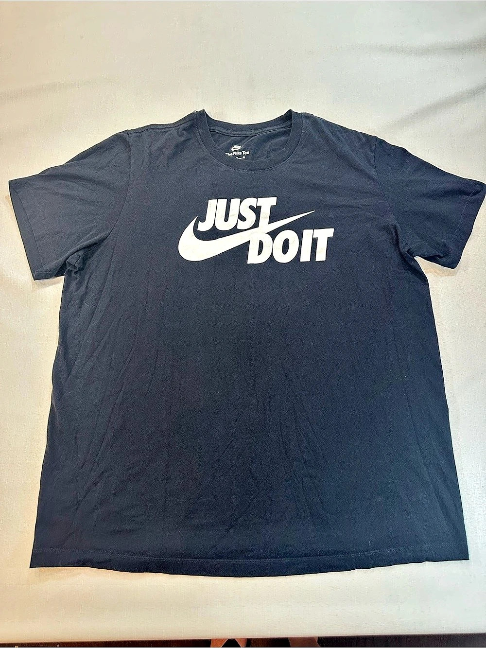 Nike Just Do It Swoosh Graphic T-Shirt Black Men’s XL